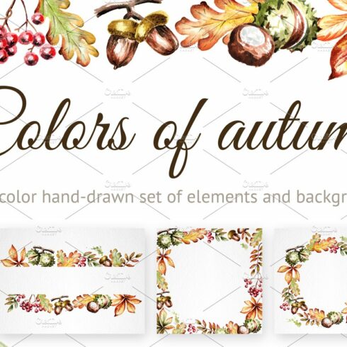 Colors of autumn cover image.