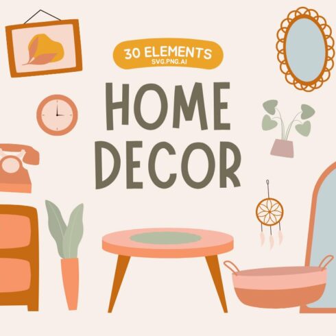 Home Decor Illustration cover image.