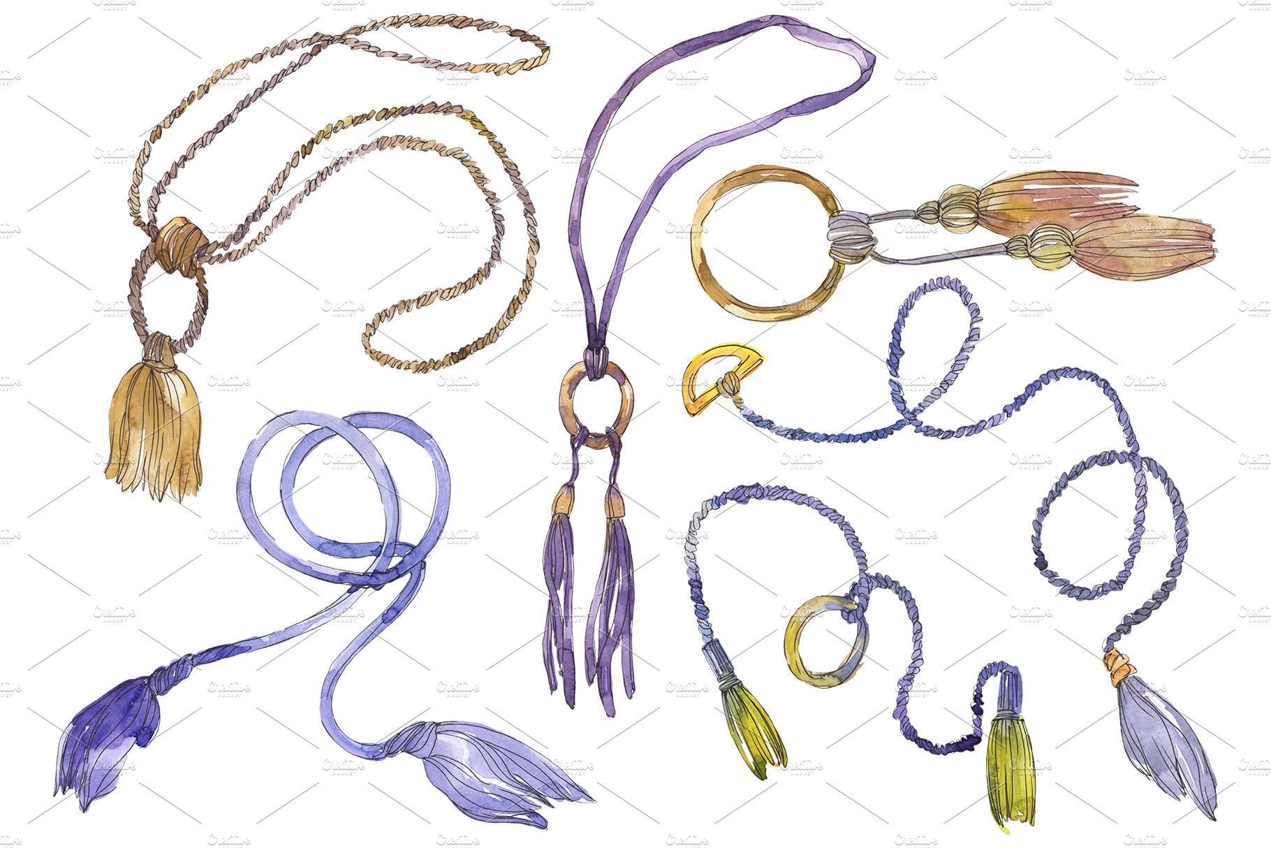 Ropes Watercolor png cover image.