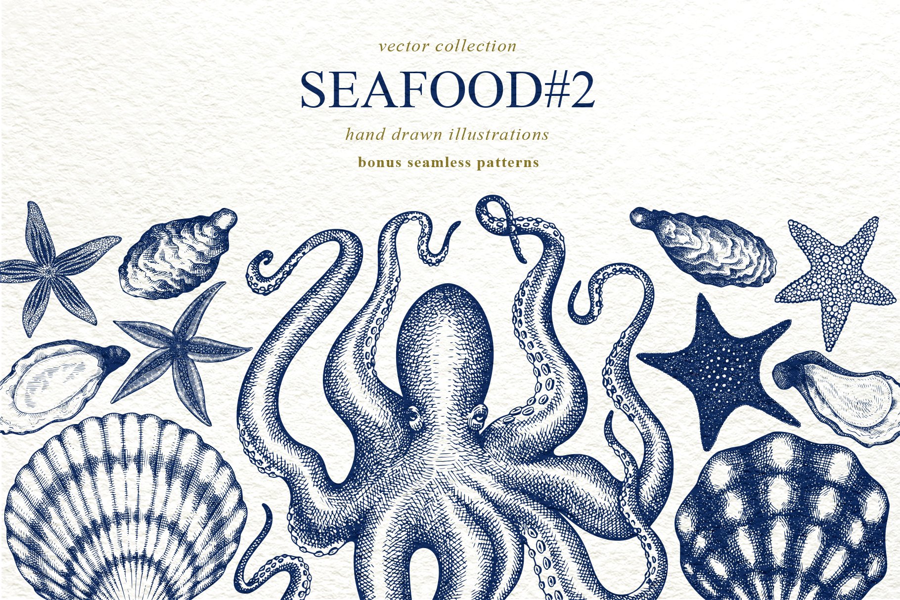 Seafood Vector Collection #2 cover image.