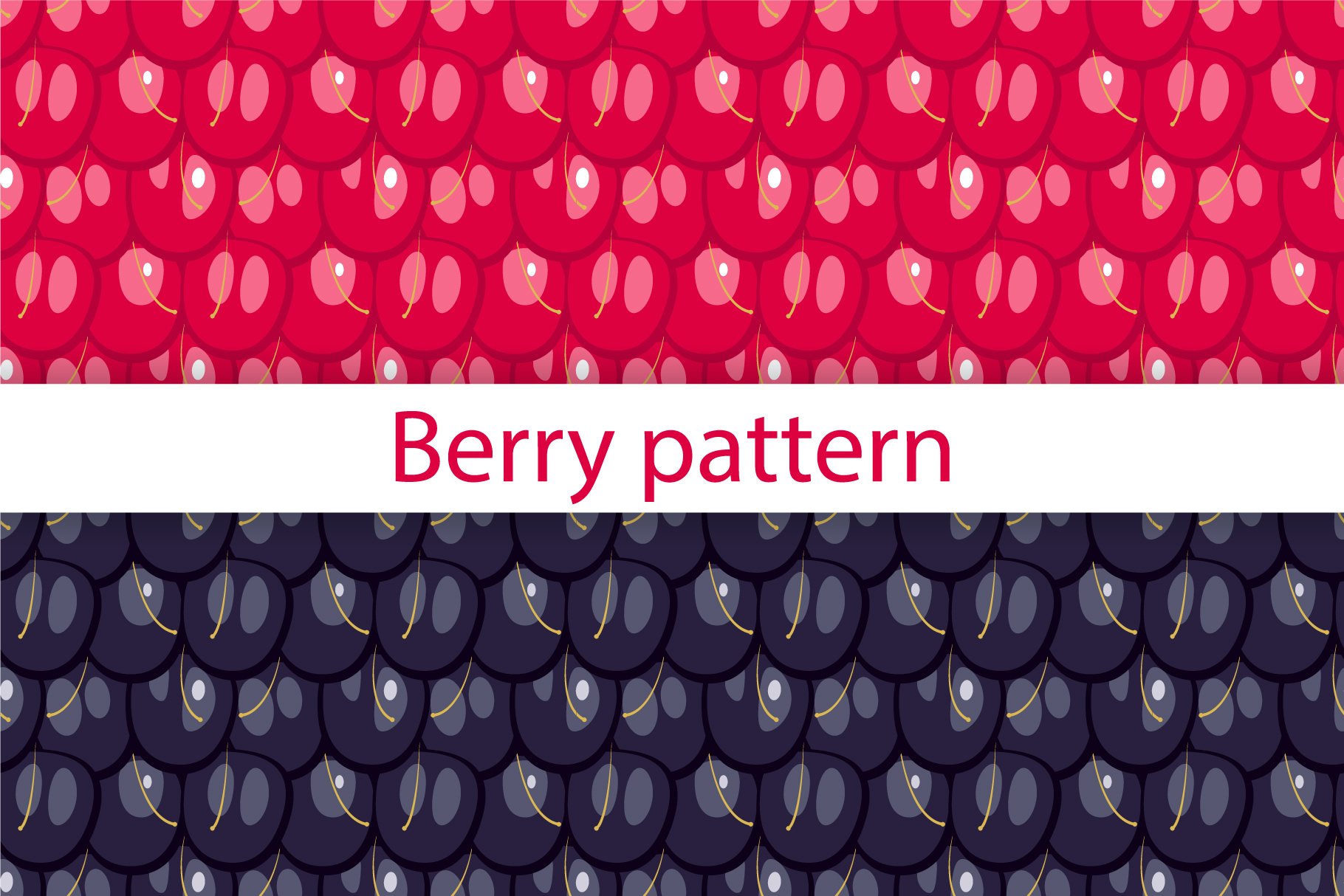 Berry texture, fruit pattern cover image.