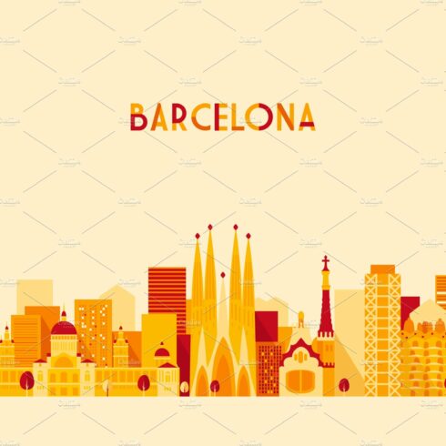 Barcelona skyline, Spain cover image.