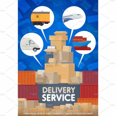 Post mail delivery and shipping cover image.