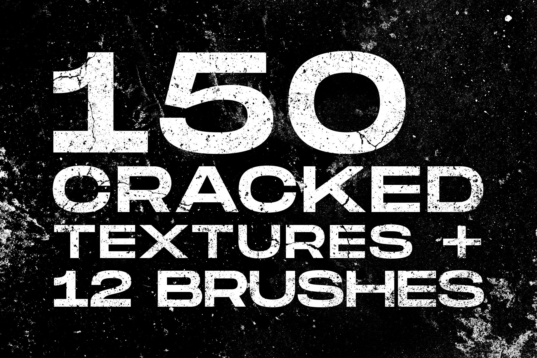 Cracked & Distressed Textures cover image.