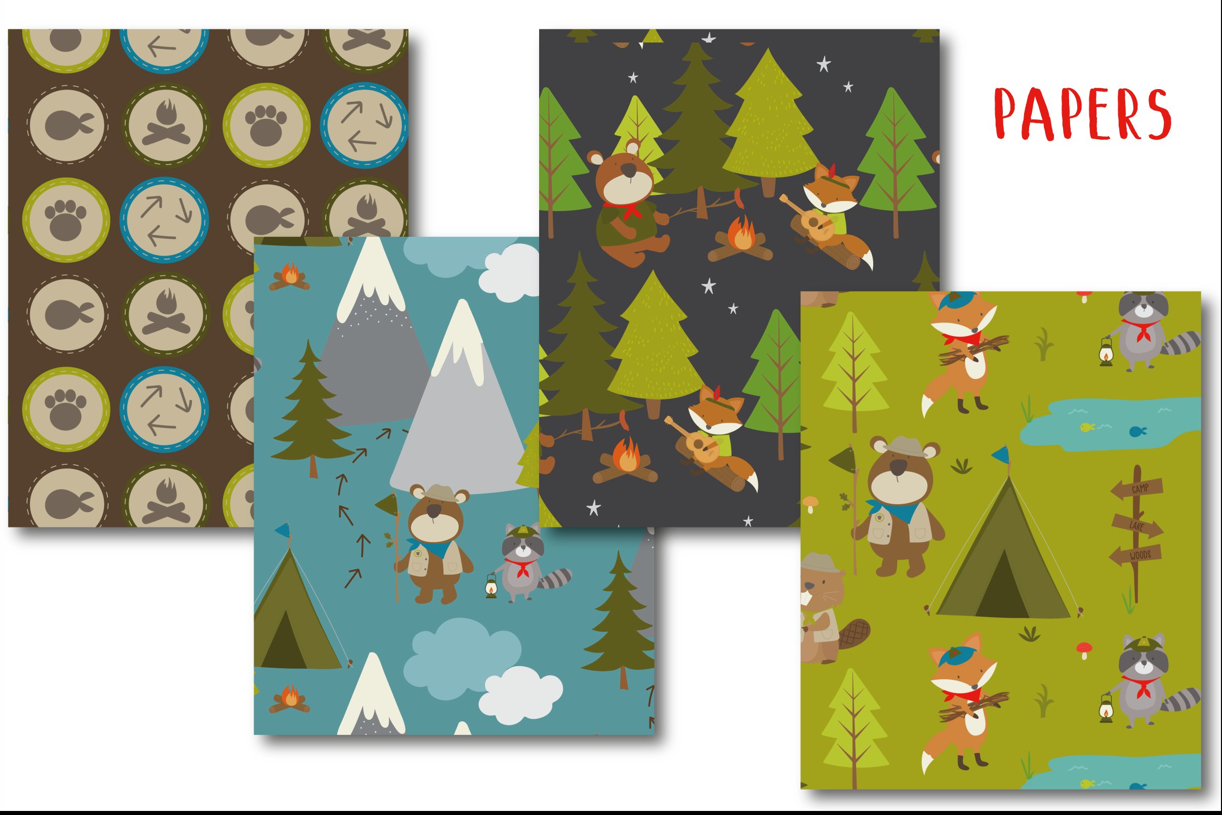 Scout Camp Paper preview image.