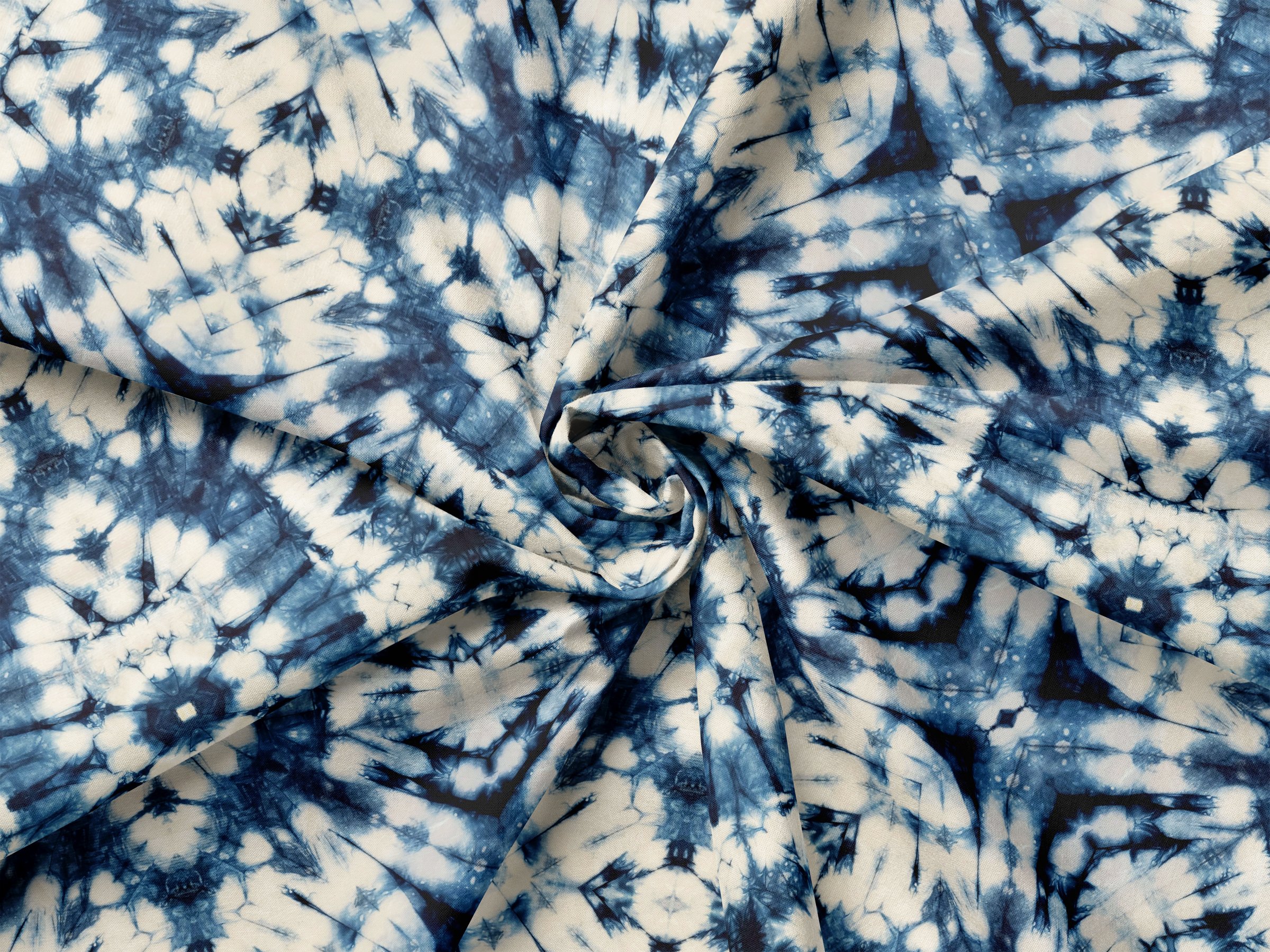 Shibori Tie-dye Seamless Pattern