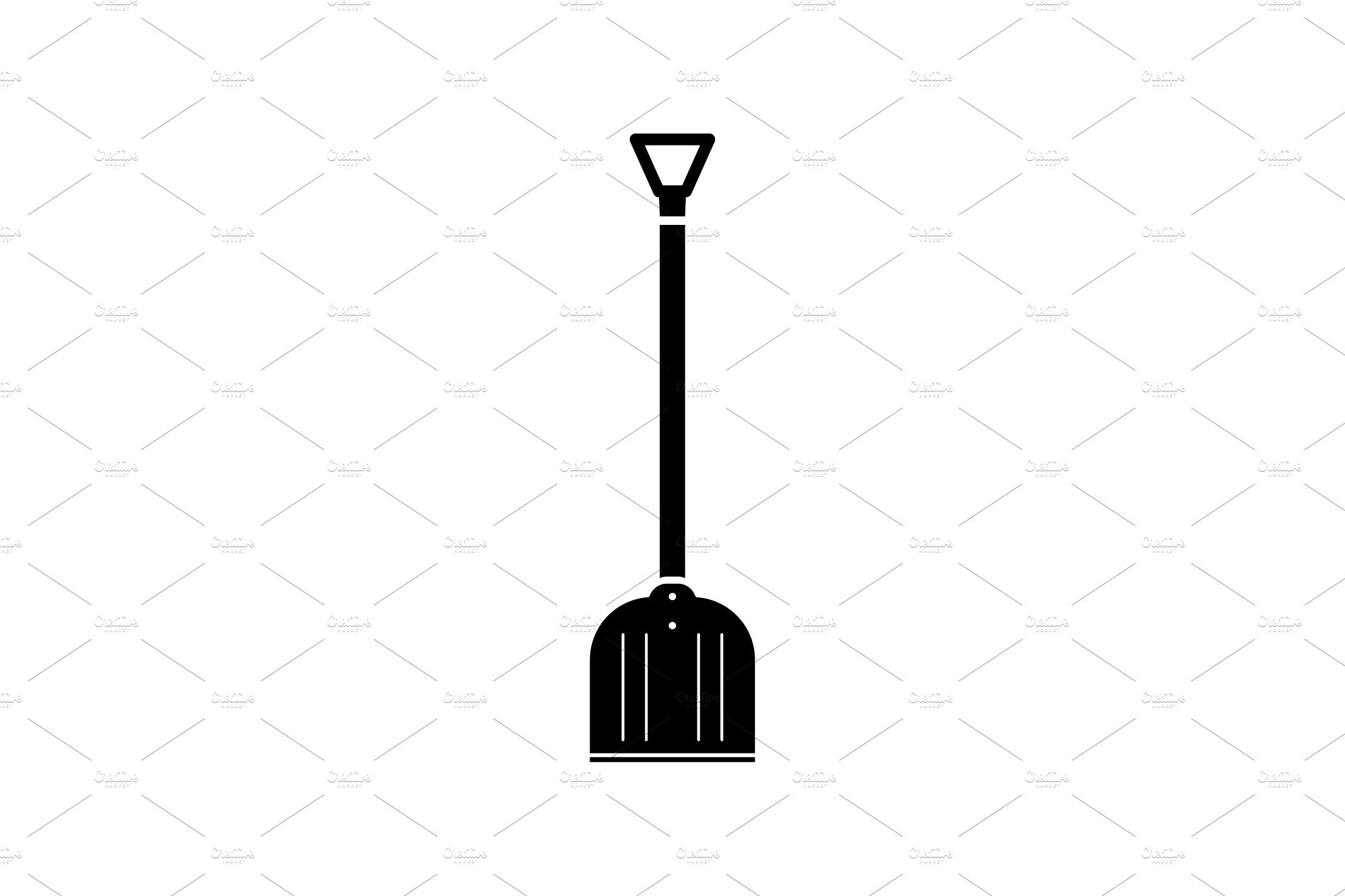 Shovel Icon Vector Design Template. cover image.