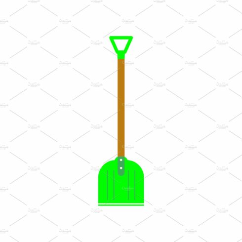 Shovel color Icon Vector Design cover image.