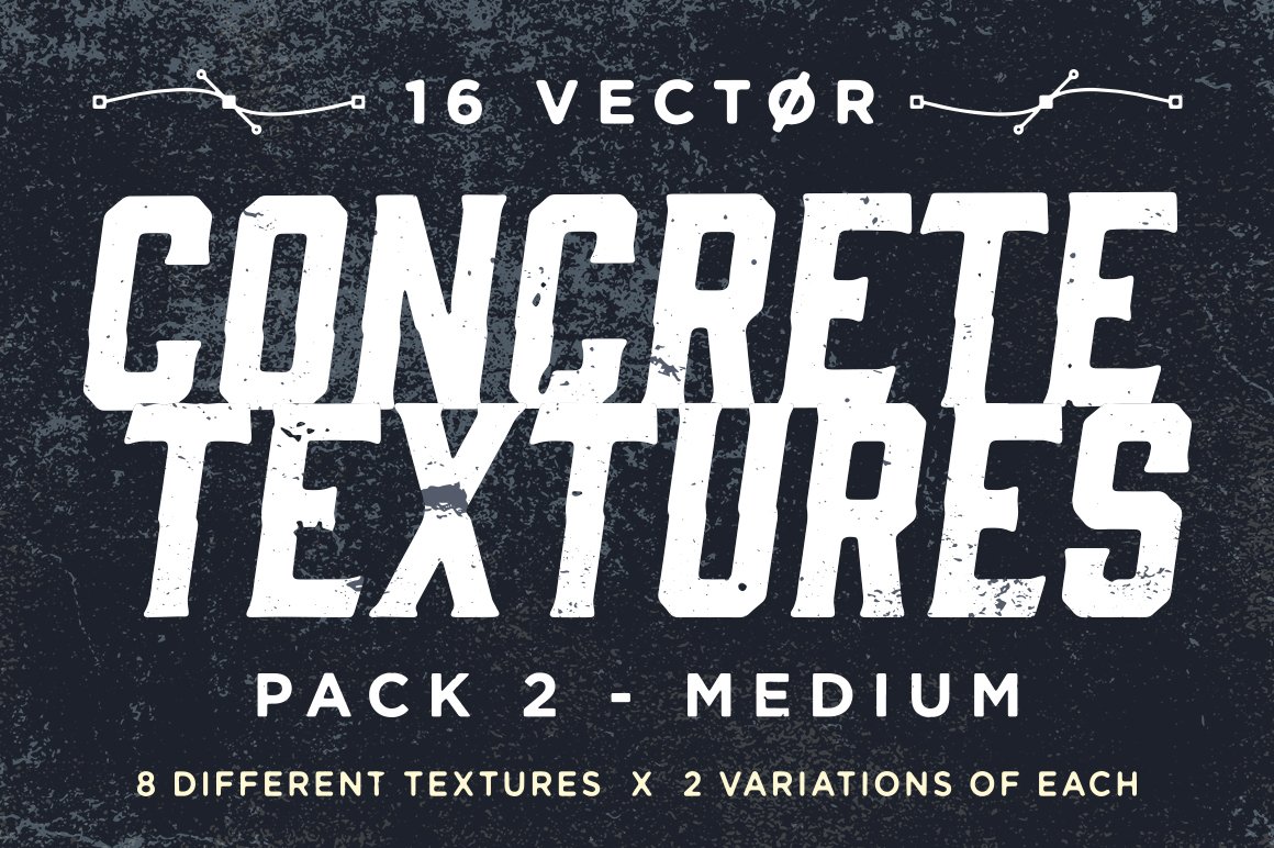 Vector Concrete Textures | Pack 2 cover image.