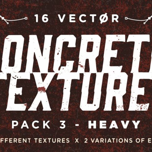 Vector Concrete Textures | Pack 3 cover image.