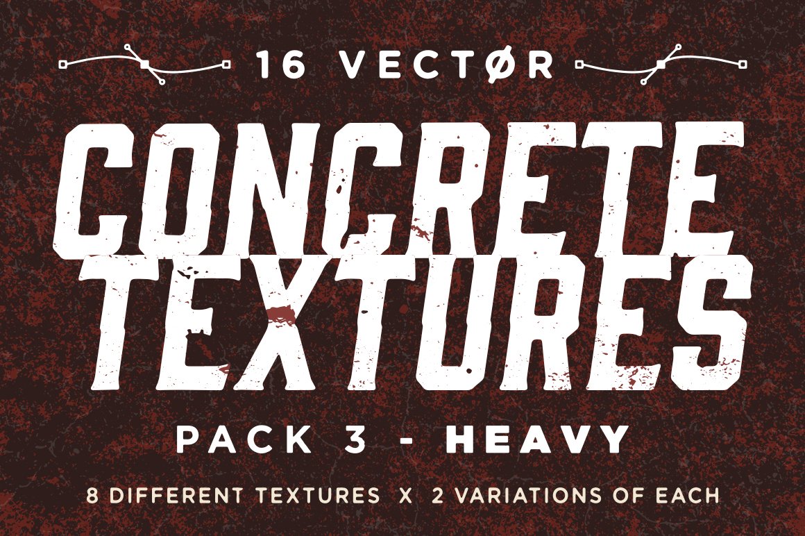 Vector Concrete Textures | Pack 3 cover image.