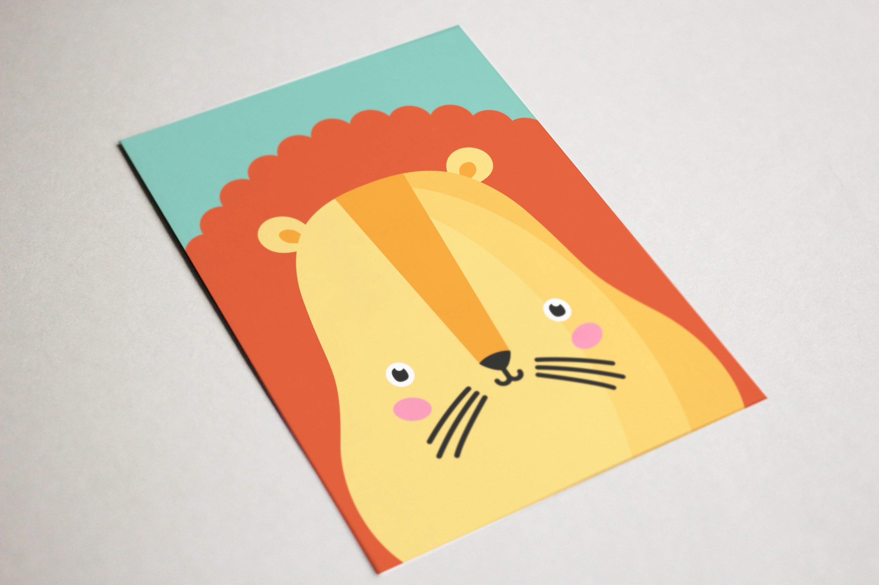 cute animal card 08 813