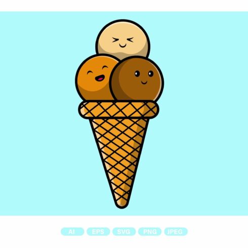 Cute Ice Cream cover image.