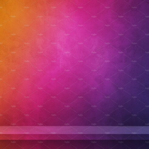 Empty shelf on a colorful wall. Background template. Vertical ba cover image.
