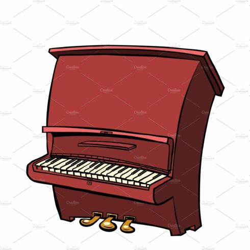 piano musical instrument cover image.