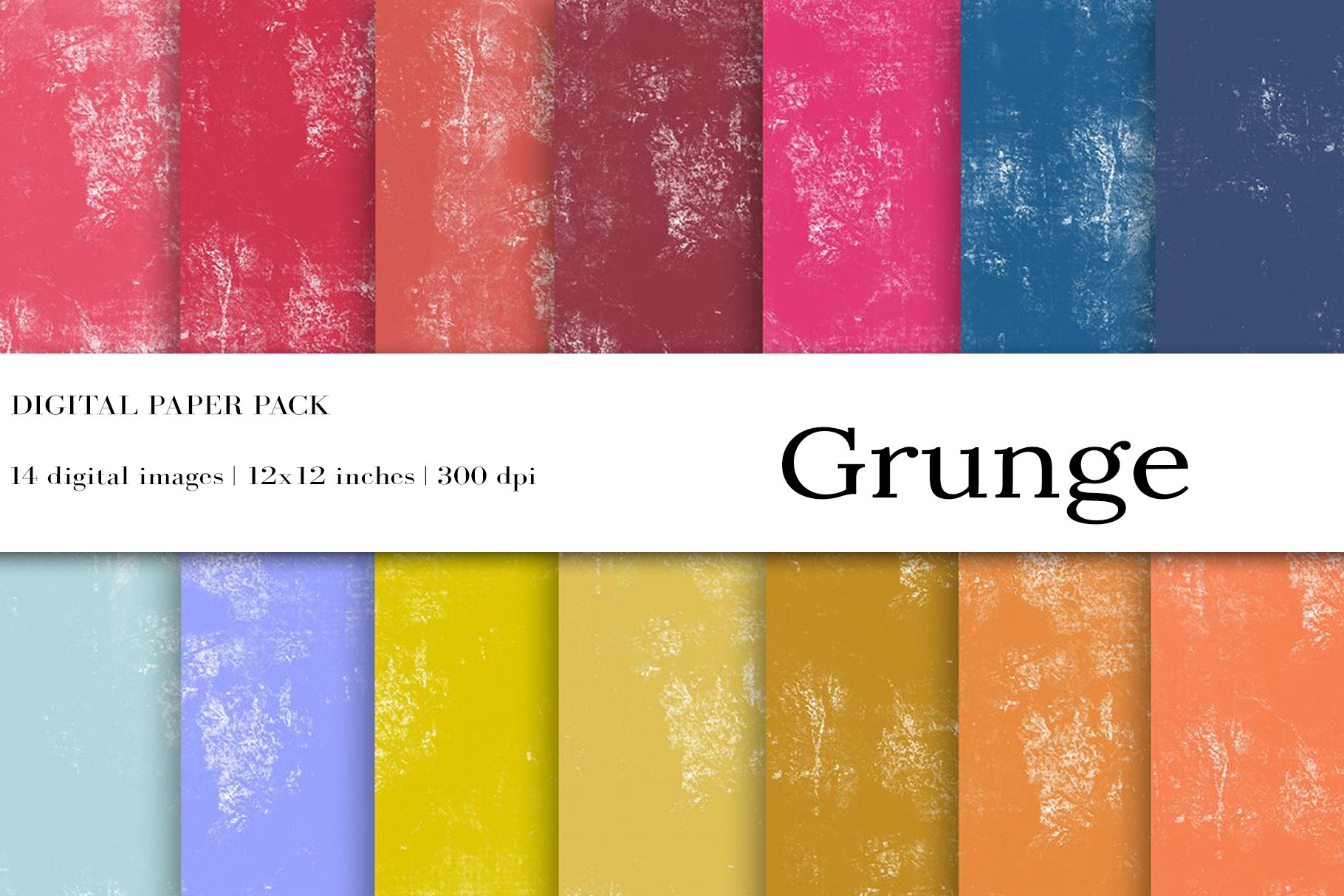 Grunge, Canvas Digital Papers cover image.