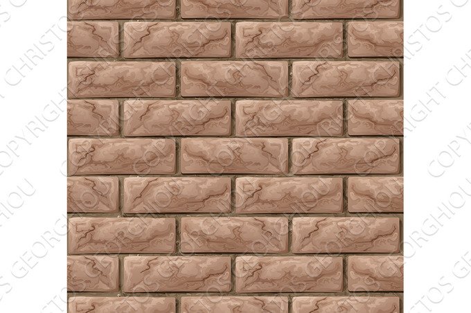 Brick Wall Seamless Background Texture cover image.