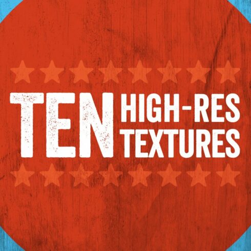 10 High Resolution Textures cover image.