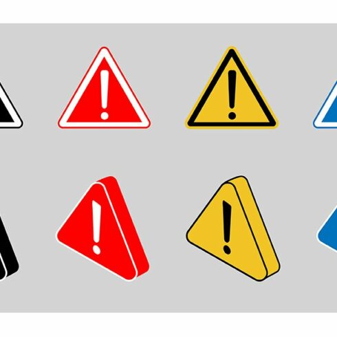 Warning Signs Set cover image.