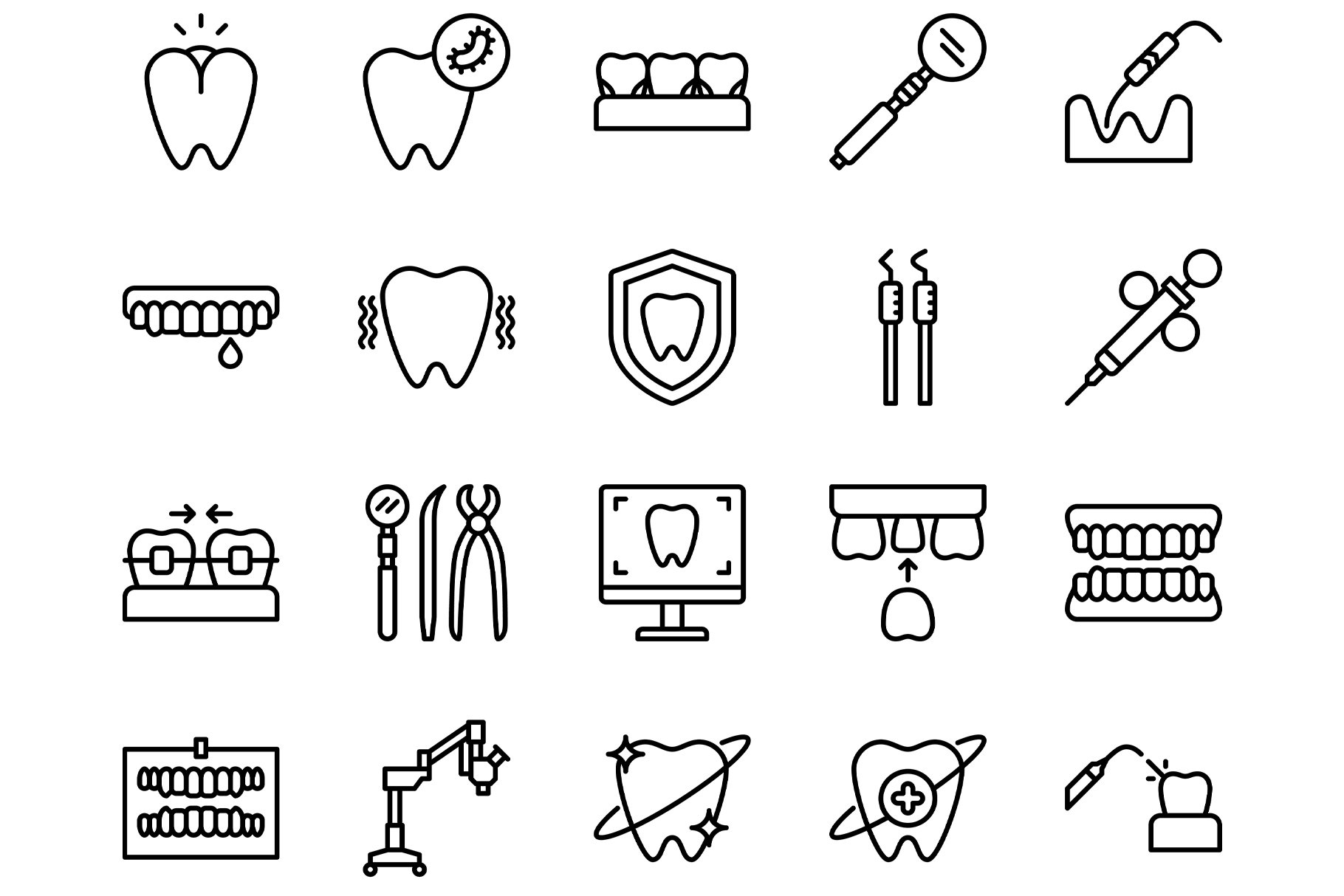 dental outline icons preview 3 copy 710