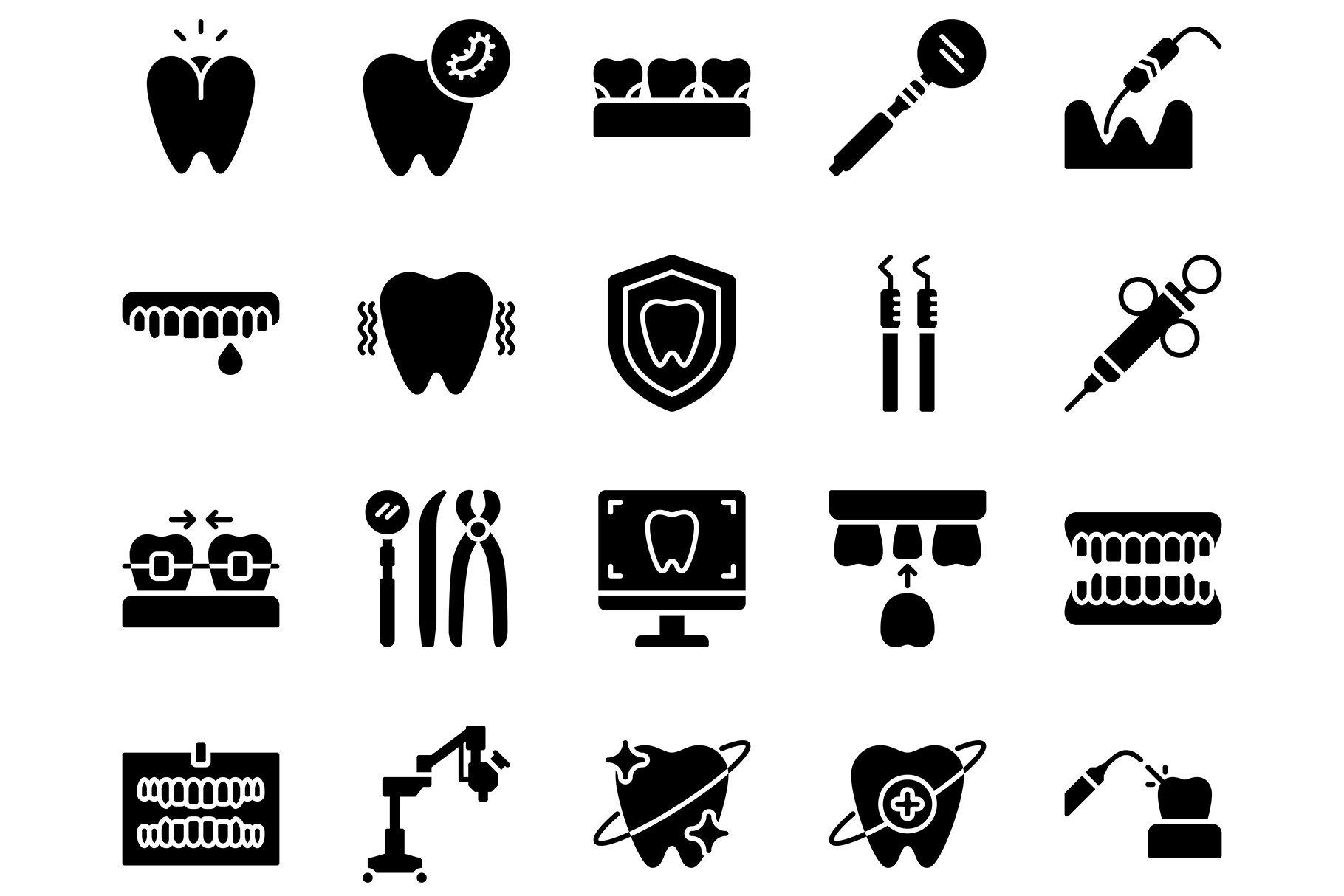 dental solid icons preview 3 copy 100