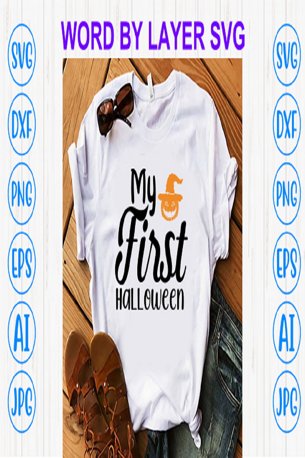 My first halloween svg pinterest preview image.