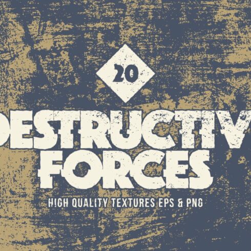 Destructive Forces Cement Textures cover image.