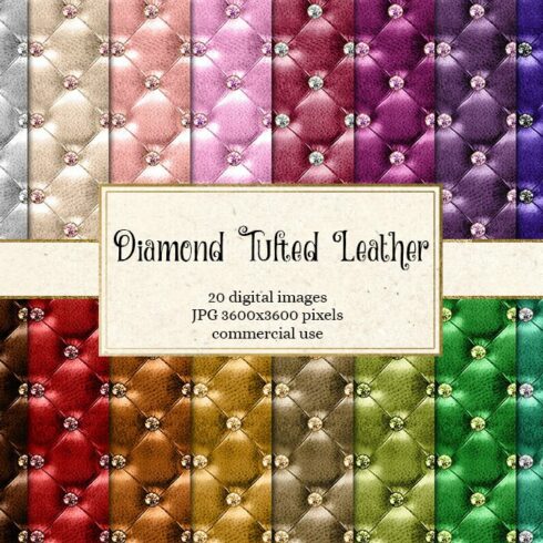 Diamond Tufted Leather Textures cover image.