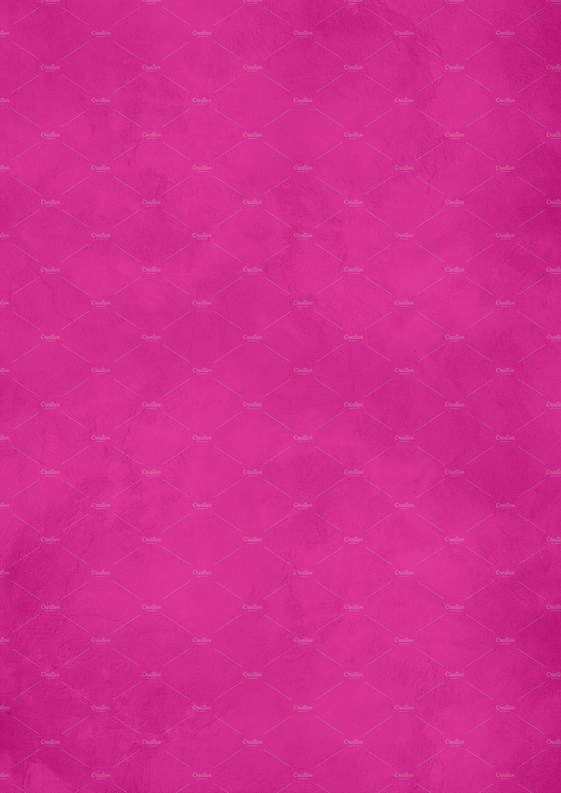 Empty pink concrete wall background cover image.