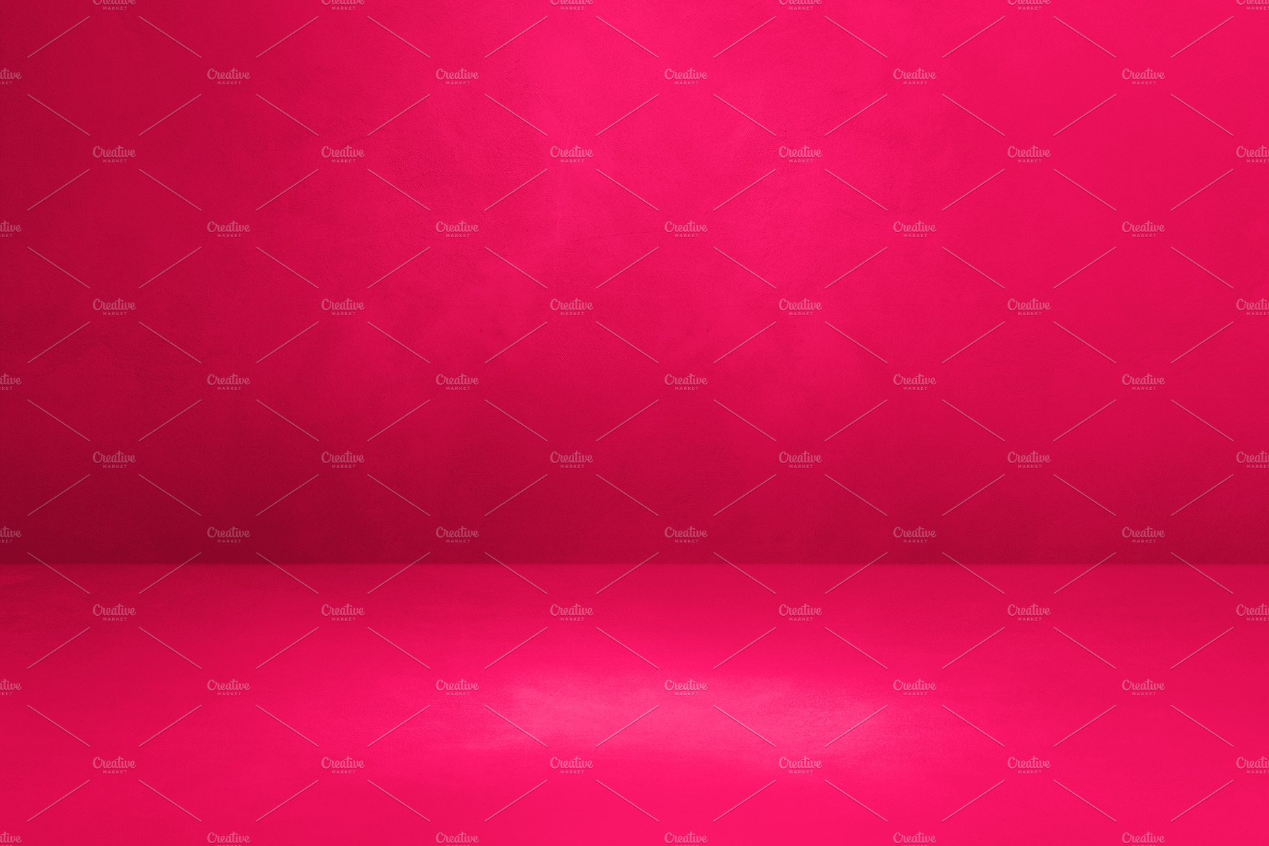 Empty pink concrete interior background preview image.