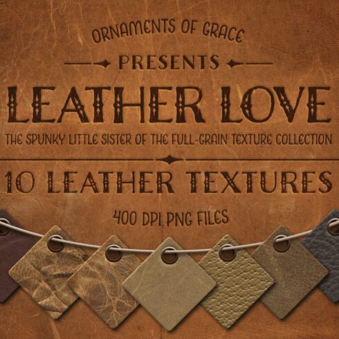 Leather Love - 10 Leather Textures cover image.