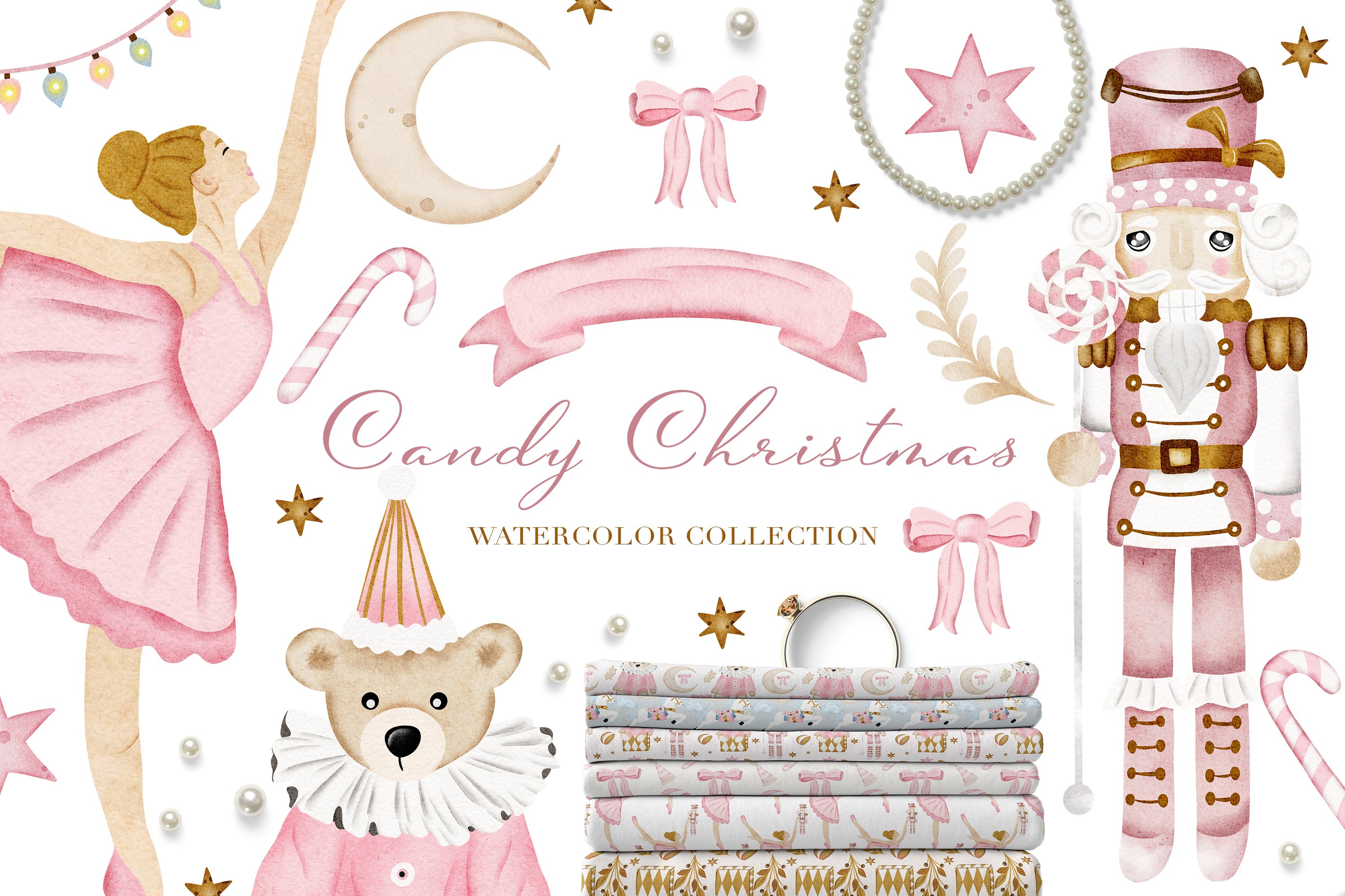 Candy Christmas Nursery Collection cover image.
