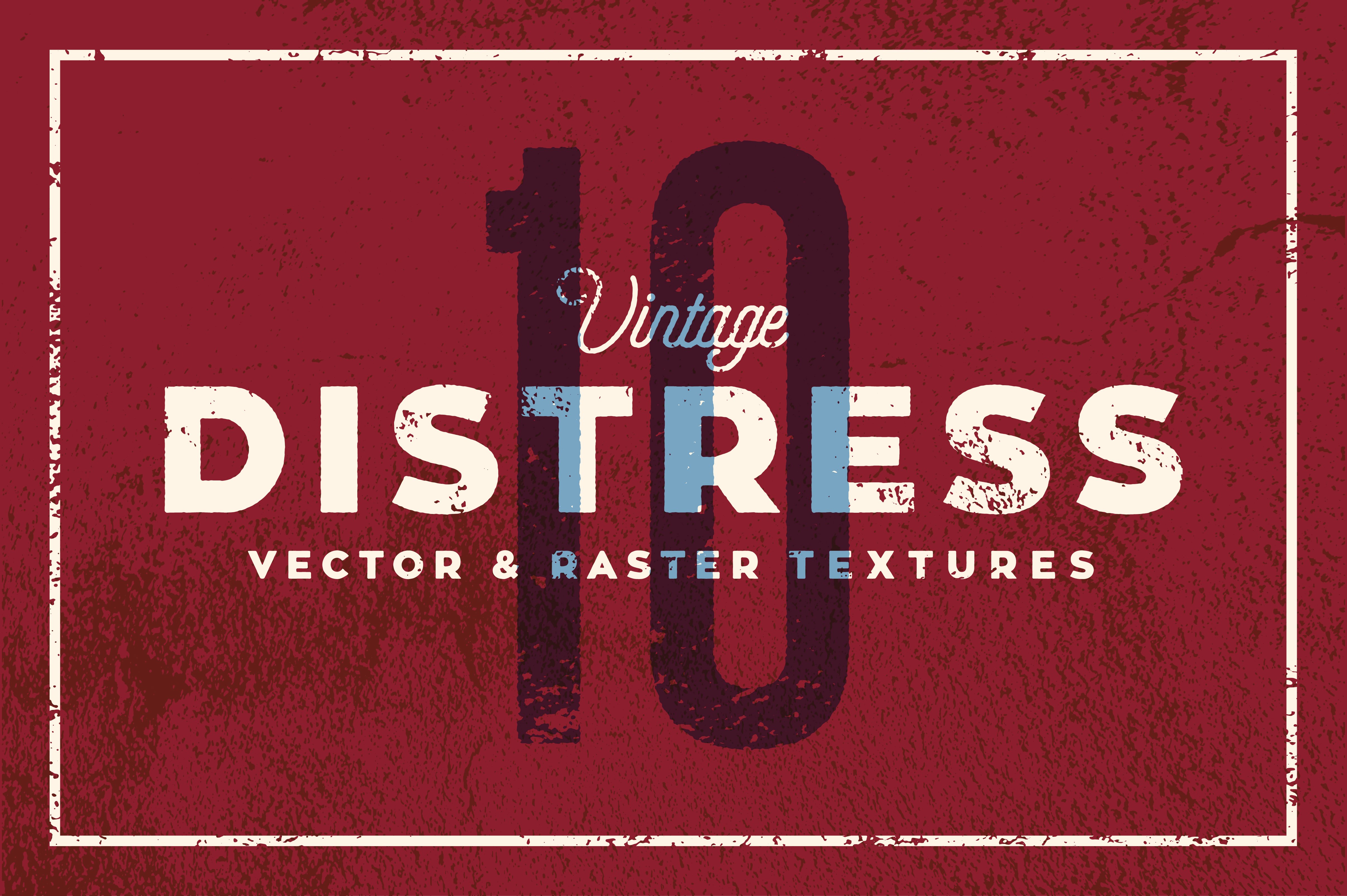 Vintage Distress Textures (10 Pack) cover image.