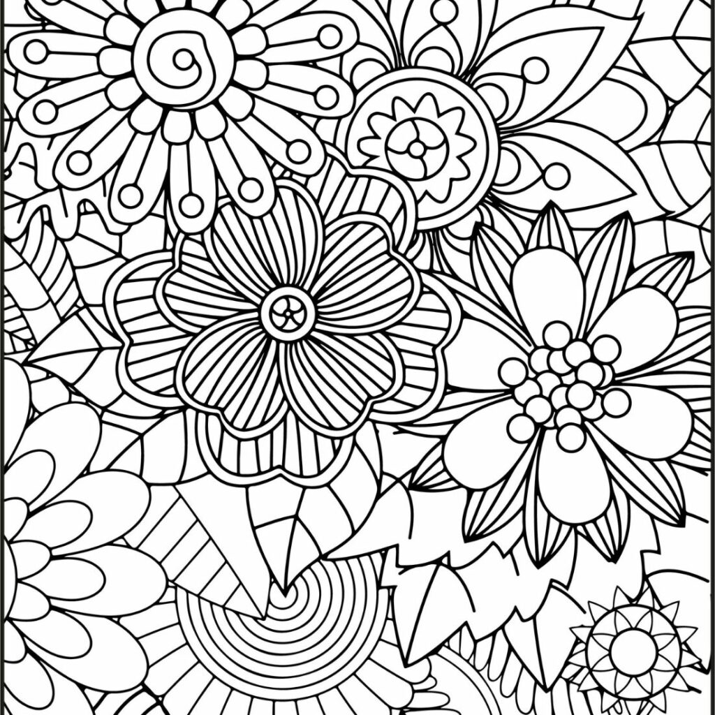 Serenity Mandalas: A Captivating Collection of 50 Digital Coloring ...