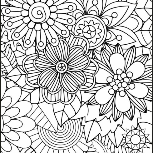 Serenity Mandalas: A Captivating Collection of 50 Digital Coloring ...