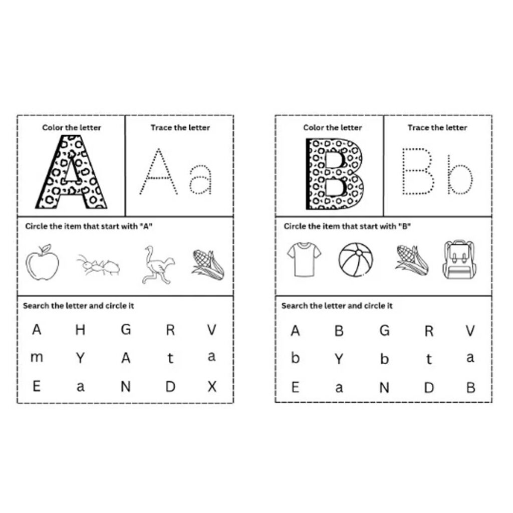 2000+ Printable Worksheet For Kids + Free Coloring sheet Ebook ...