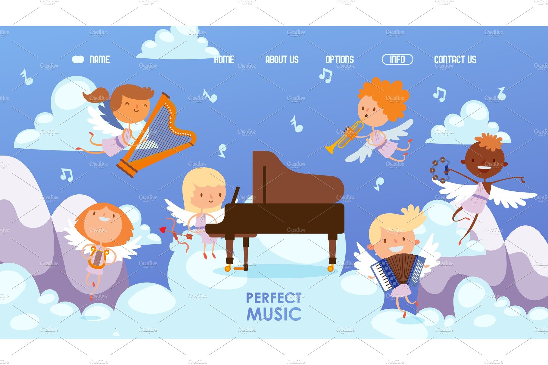 Coupidone kids play perfect music cover image.