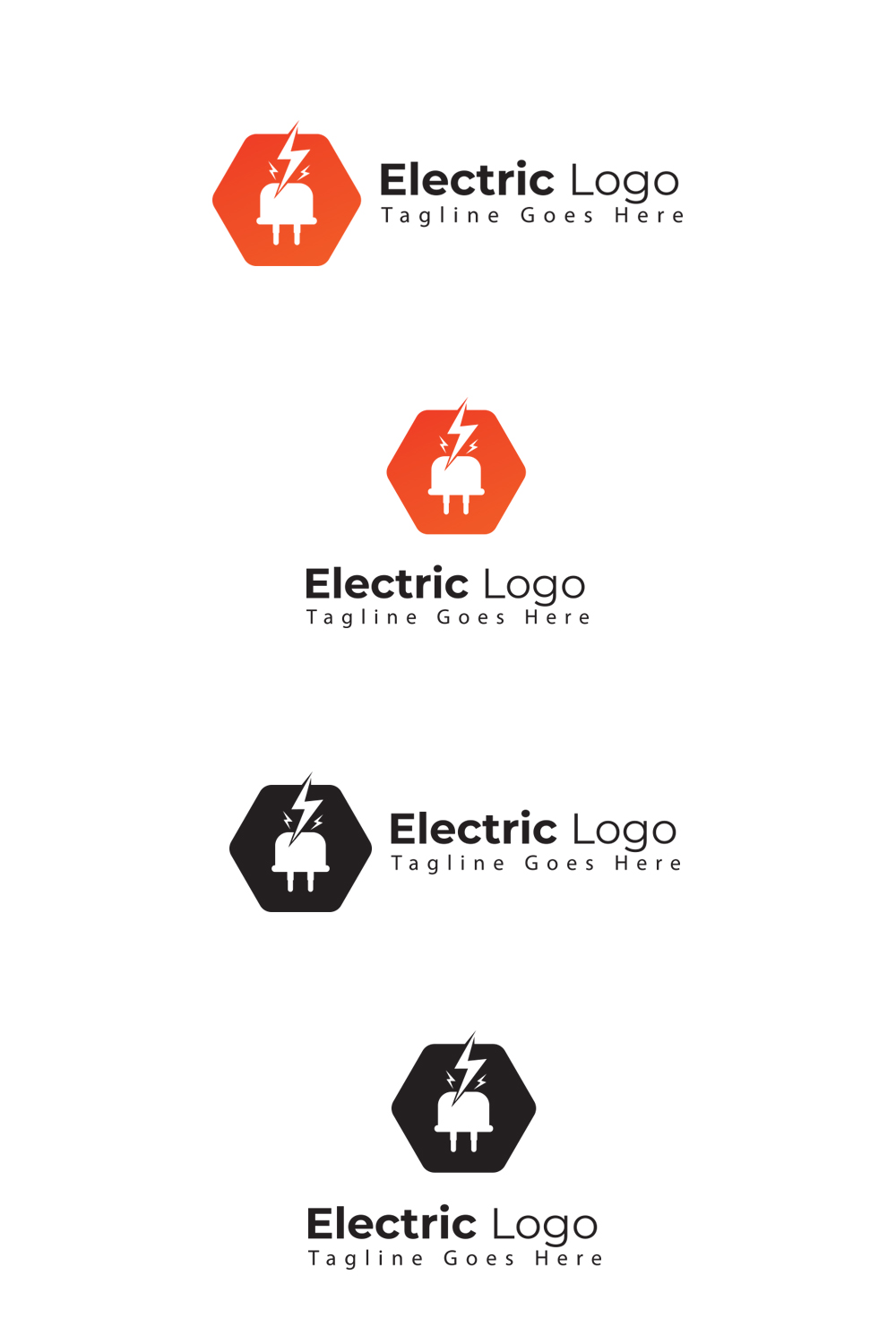 Electric Logo pinterest preview image.