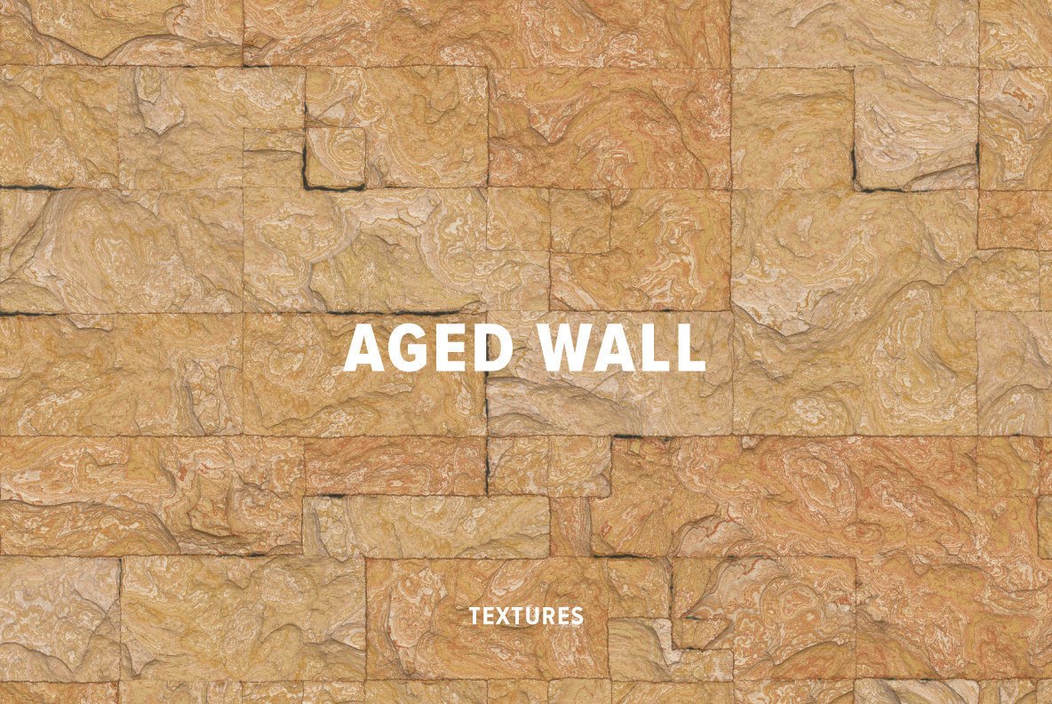 Aged wall textures cover image.