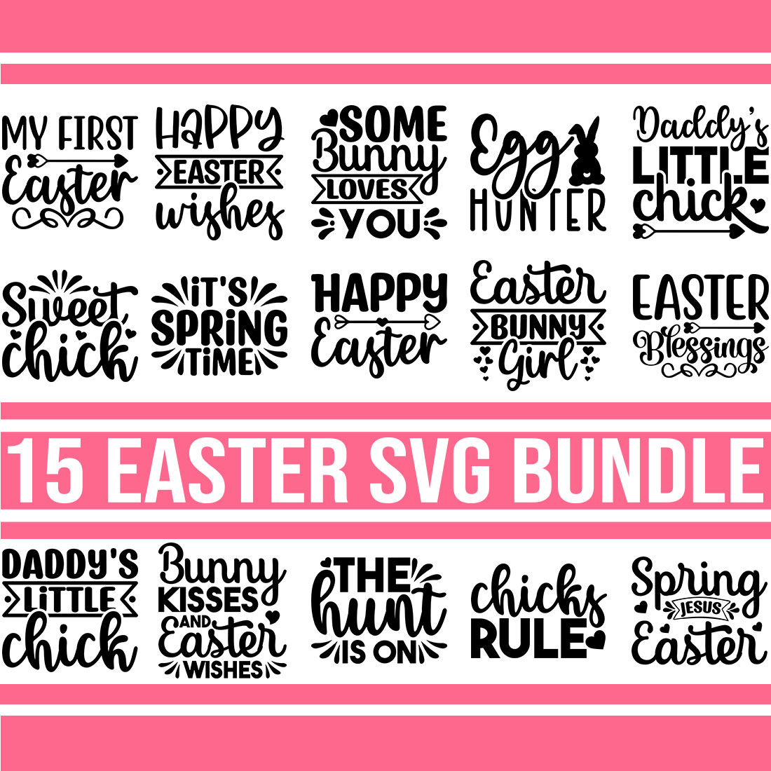 easter svg bundle 113