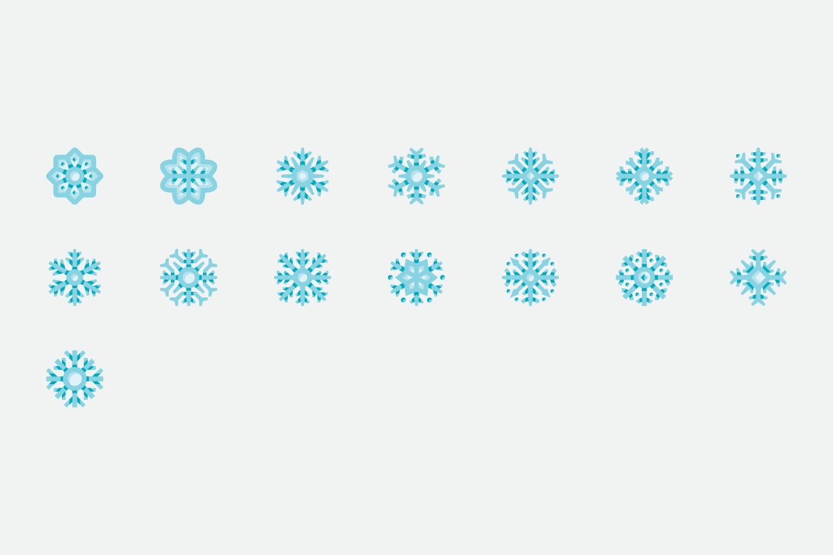 ee icons set snowflakes 28color29 preview 28ee29 1170x780px 02 76