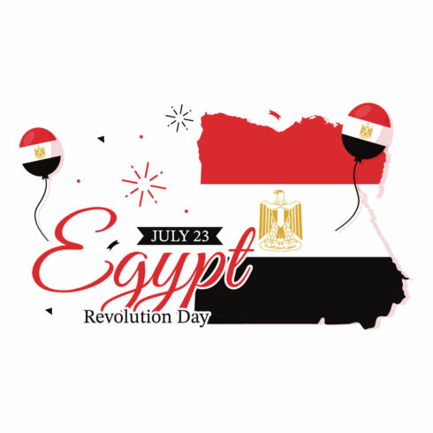 13 Egypt Revolution Day Illustration cover image.