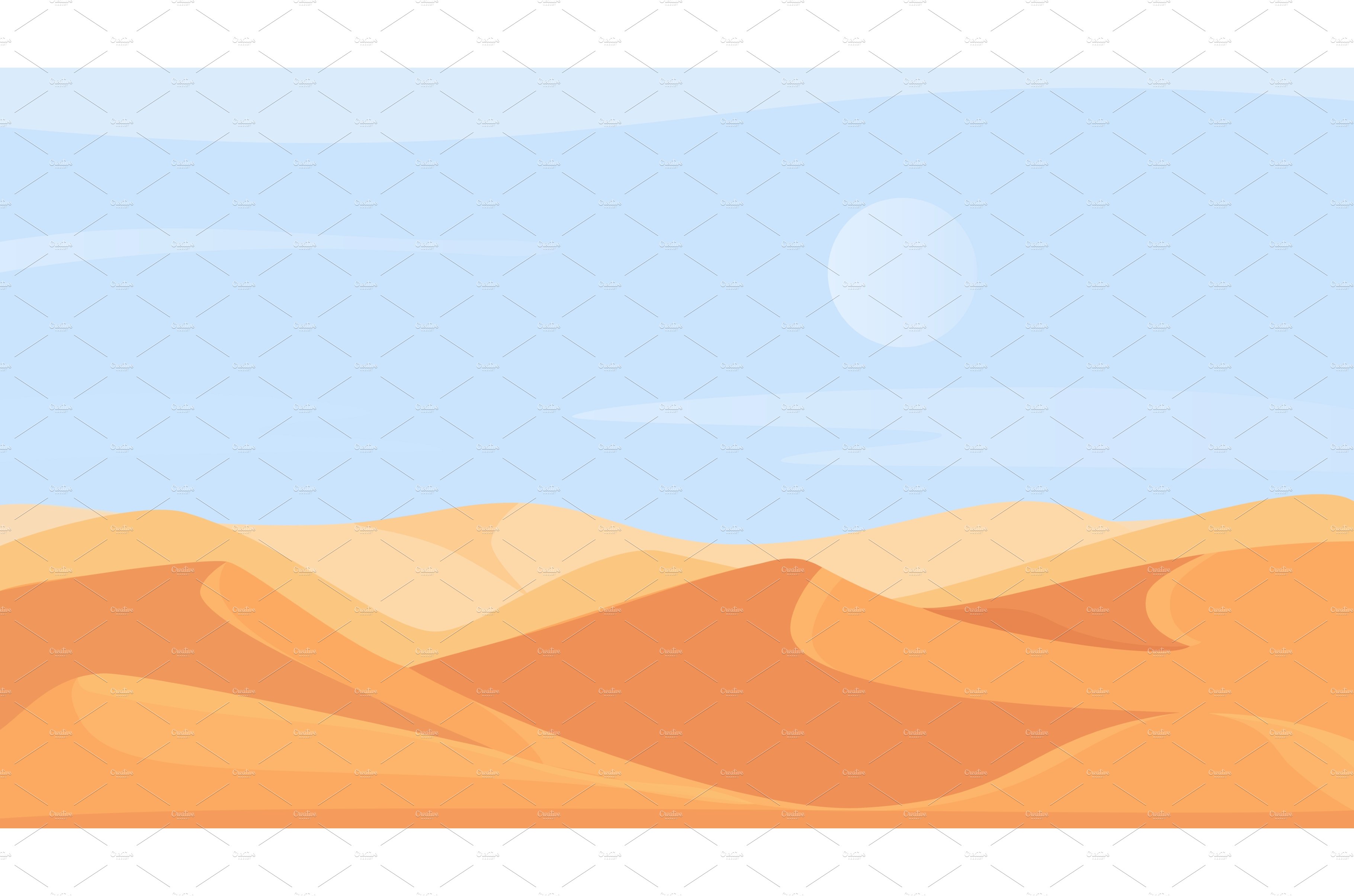 Egyptian sand desert landscape cover image.