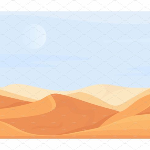 Desert nature landscape cover image.