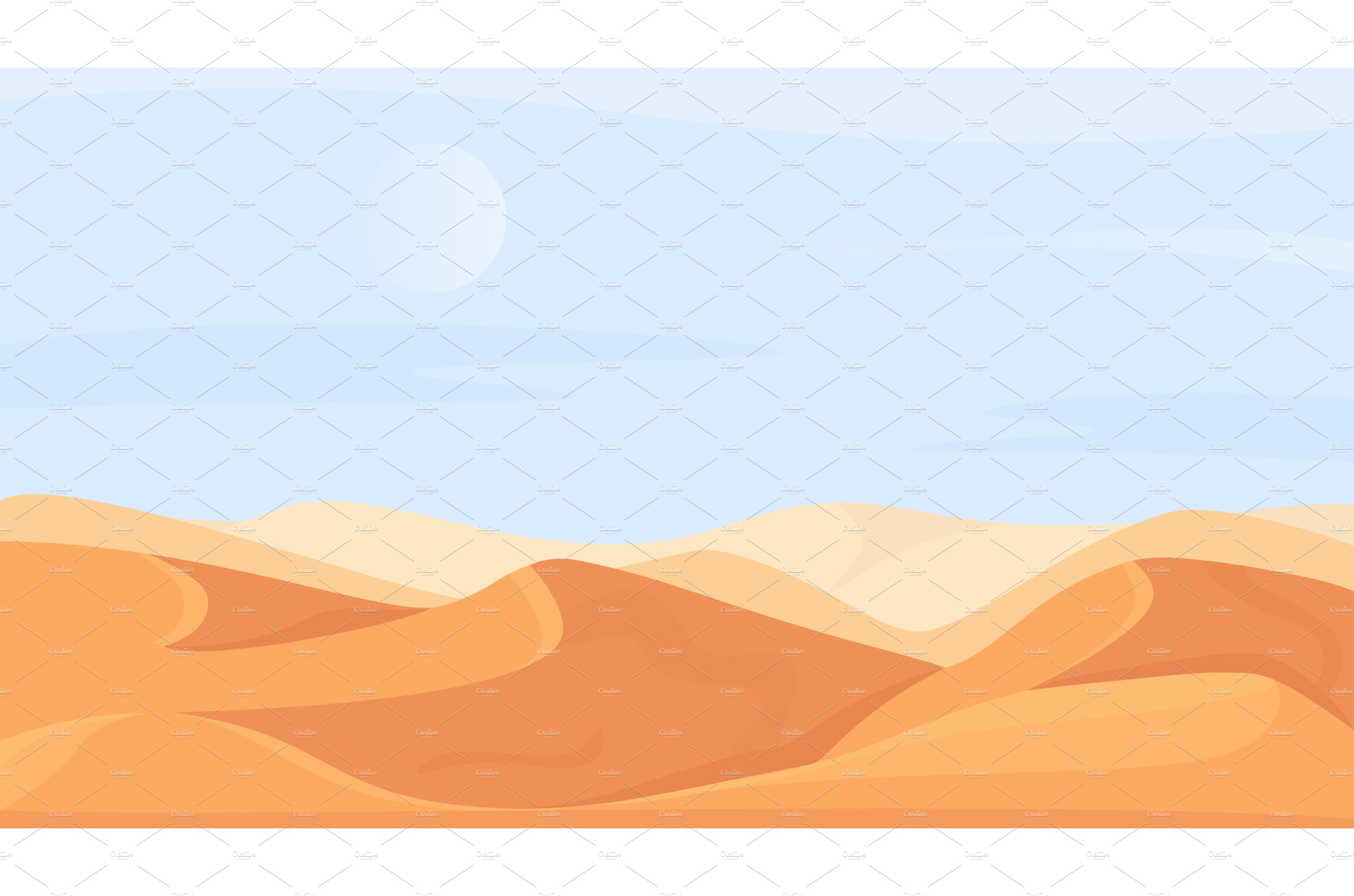 Desert nature landscape cover image.