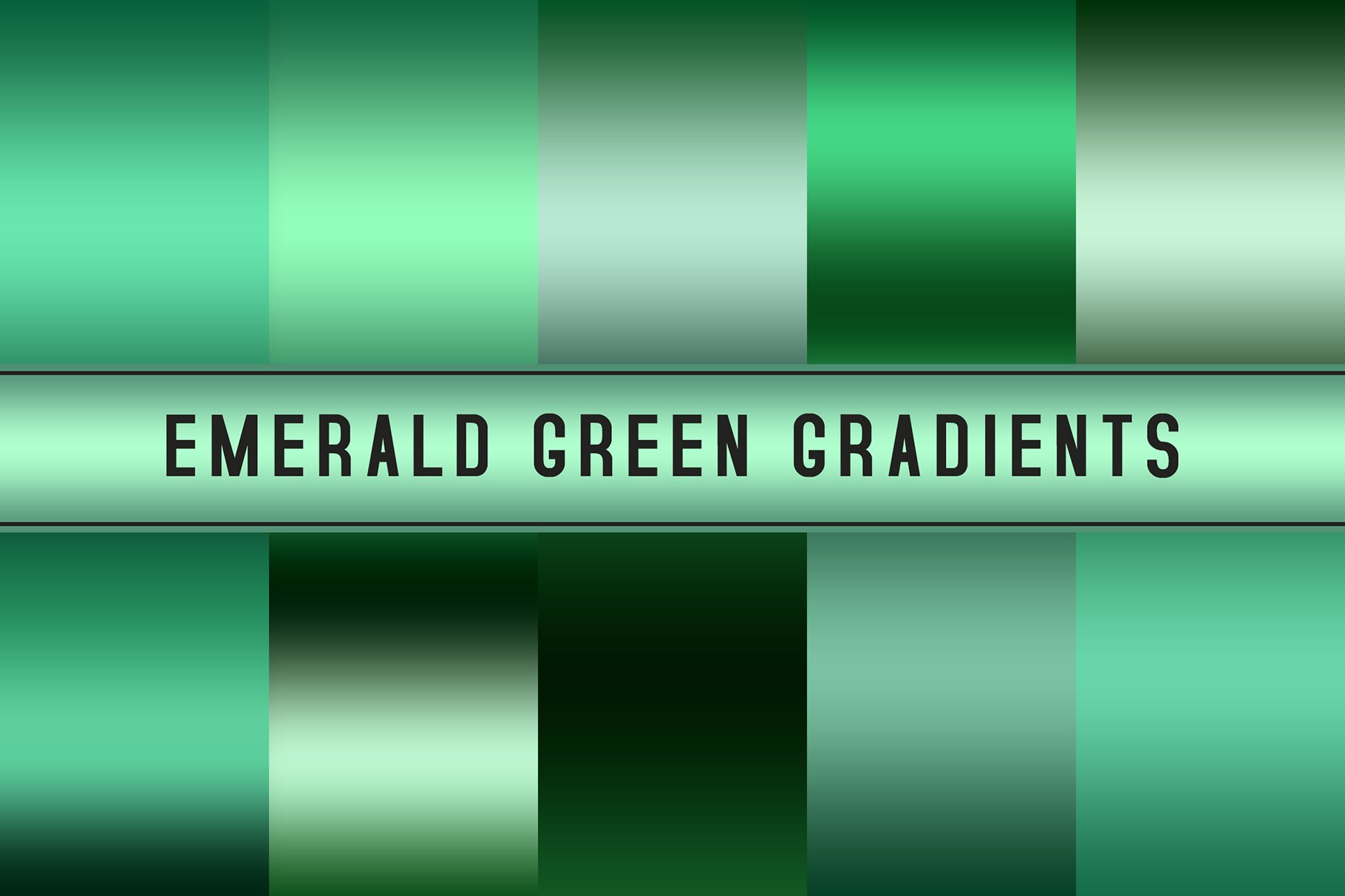 Emerald Green Gradients cover image.