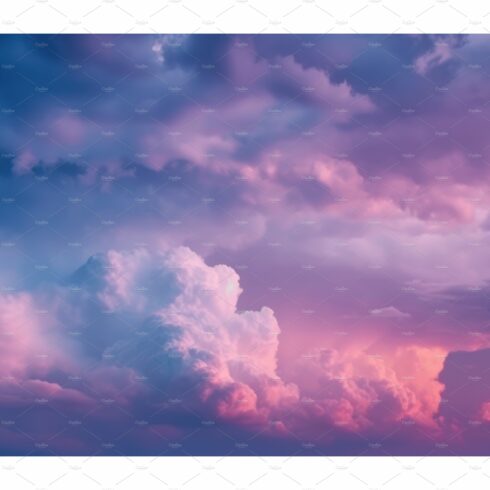 Cloudy Skies Background cover image.