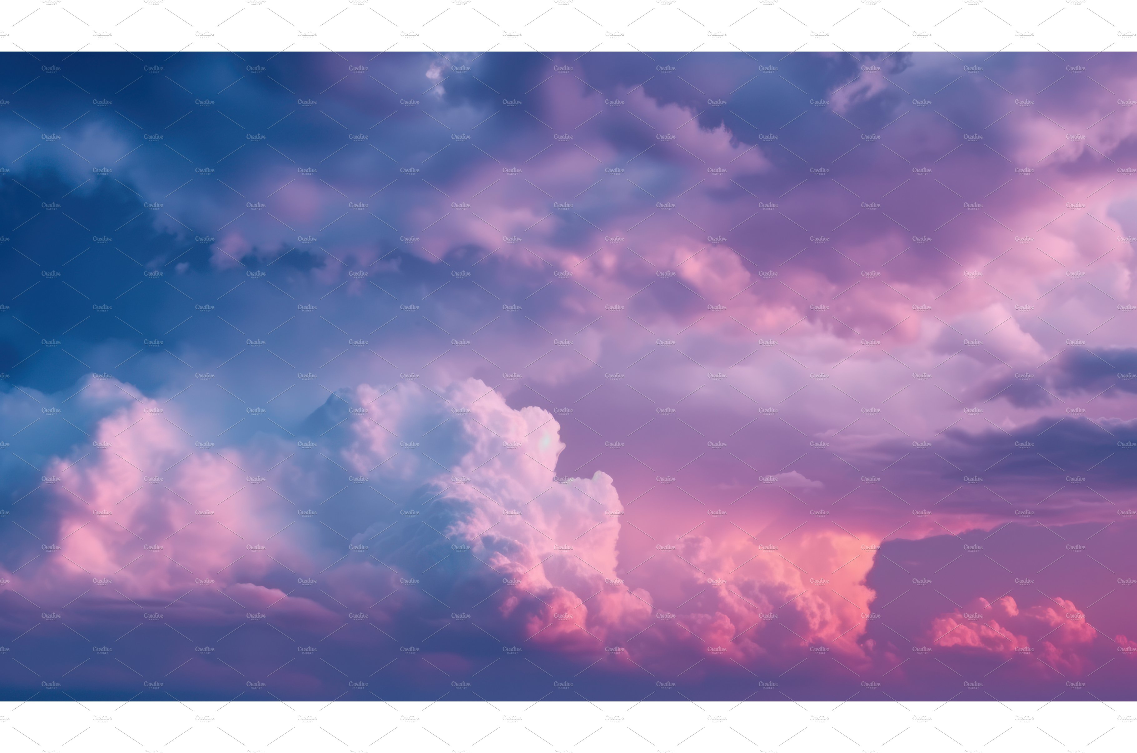 Cloudy Skies Background cover image.