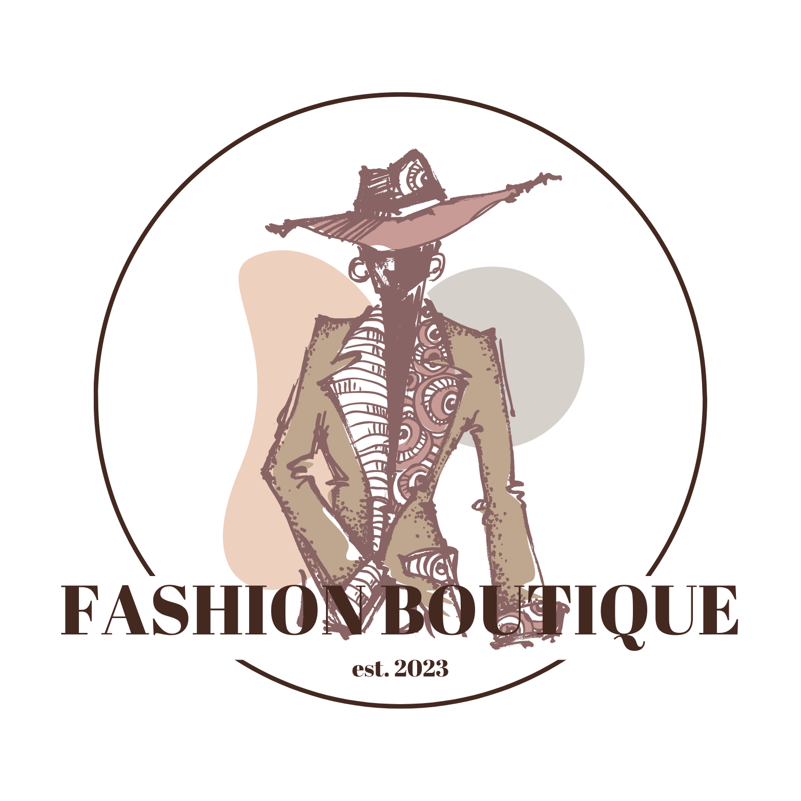 Fashion Boutique - Logo template preview image.