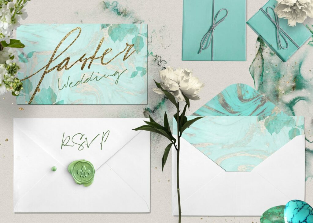 Turquoise 2 Example 50 Turquoise Textures – MasterBundles